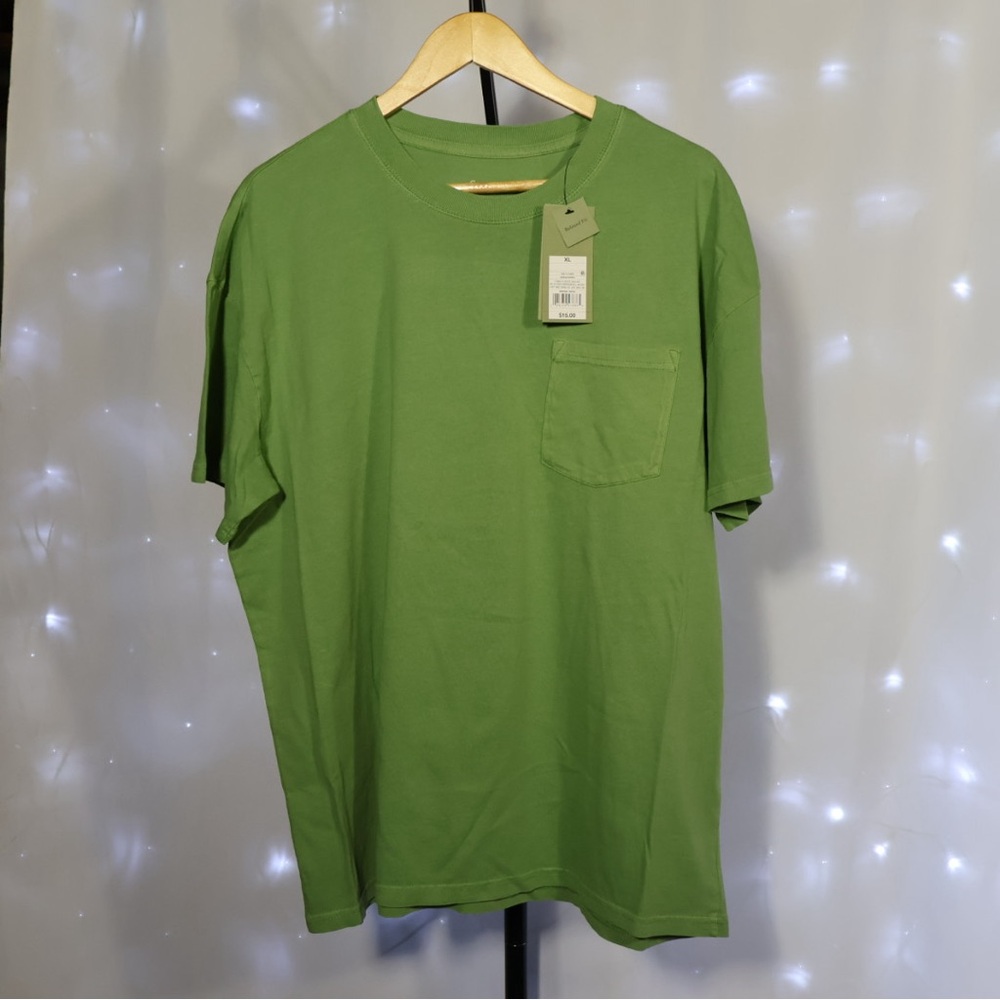Men's Green Short Sleeve Tee